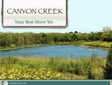 Tablet Screenshot of canyoncreekks.com